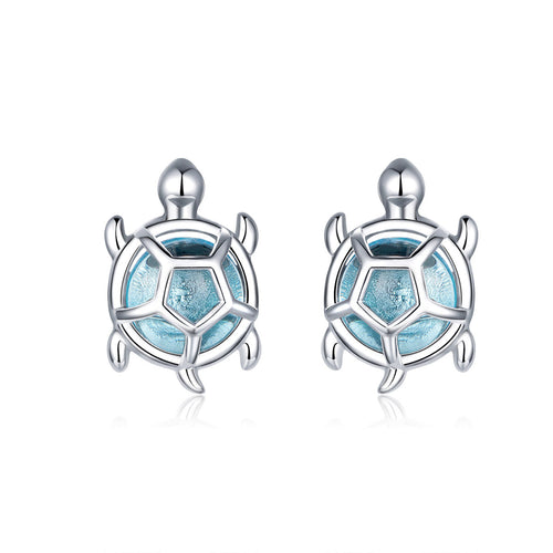 S925 Oxidized Silver Pavé Setting CZ Earrings for Women