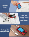 24-Mode TENS &amp; EMS Unit – Rechargeable Muscle Stimulator with 8 Pads