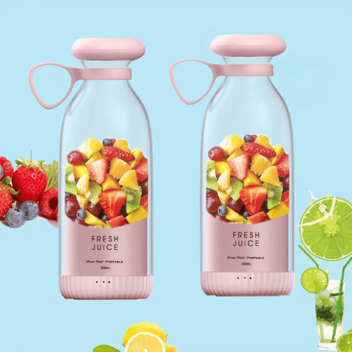 350ml Electric Juicer Blender Mini Portable Blender Bottle USB Rechargeable Fruit Mixers Juicers Multifunction Juice Maker Machine Food Milkshake Cup EasyOptionXY LLC
