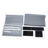 Room-saving 10-Layers 9 Lattices Non-woven Fabric Shoe Rack Black