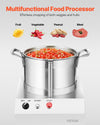 Food Processor Vegetable Chopper 4.3 Quart F ood-G rade Stainless Steel Blender EasyOptionXY LLC