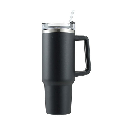 40oz Stainless Steel Handle Bottle Car Cup Double-layer Vacuum Iced Beer Cup Outdoor Portable Travel Insulation Cup EasyOptionXY LLC