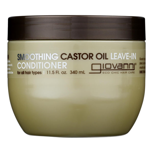 Giovanni Hair Care Products - Conditioner Leave In Caster Oil - 1 Each-11.5 Fz EasyOptionXY LLC