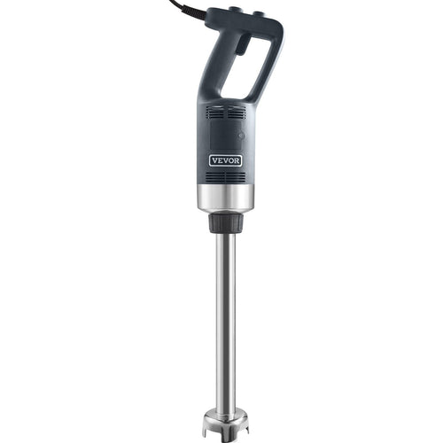 VEVOR Commercial Immersion Blender, 750W 16" Heavy Duty Hand Mixer, Variable Speed Kitchen Stick Mixer with 304 Stainless Steel Blade, Multi-Purpose Portable Mixer for Soup, Smoothie, Puree, Baby Food EasyOptionXY LLC