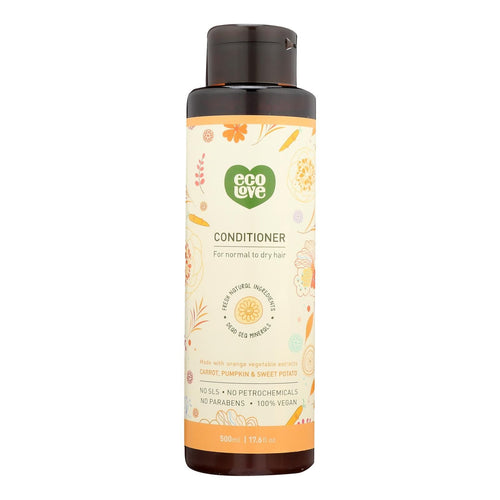 Ecolove - Conditioner Orange Veg Nrml&dry - 1 Each - 17.6 Fz EasyOptionXY LLC