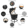 13" Ceramic Charcoal Grill XH – Compact Kamado-Style Outdoor Cooker
