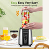 KOIOS Smoothie Blender, Max 1000w Personal Blender for Shakes and Smoothies, 12Pcs Coffee Grinder and Countertop Blenders Combo for Kitchen, Portable Smoothie Blenders with 2x22 oz To-Go Cups, Non-BPA EasyOptionXY LLC