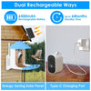 Solar Powered Smart Bird Feeder 2K Bird Watching Camera With PIR Motion AI Birds Species Identify Two-Way Audio Real-Time App Notification Capture Video Gift For Bird Lover