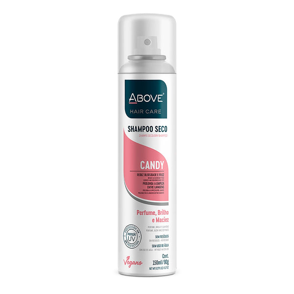 ABOVE Candy - Dry Shampoo - Absorbs Excess Oil Between Washes - Gives Softness and Shine to Your Strands - Does Not Leave Residue - Prevents Bad Odors with Red Fruits and Marshmallow Notes - 3.17 oz EasyOptionXY LLC