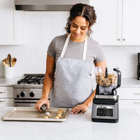 N inja BN801 Professional Plus Kitchen System, 1400 WP, 5 Functions for Smoothies, Chopping, Dough & More with Auto IQ, 72-oz.* Blender Pitcher, 64-oz. Processor Bowl, (2) 24-oz. To-Go Cups, Grey EasyOptionXY LLC