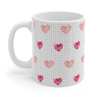 Floating Hearts Logo Mug EasyOptionXY LLC