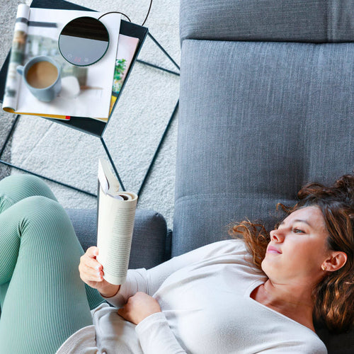 Desktop Electric Cup Warmer 8Hours Auto Off Overheating Protection Smart Timer Setting 2 Temperature Levels  Ceramic Heating Panel For Office Home EasyOptionXY LLC