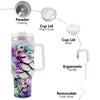 1pc 40oz Water Bottles,5D Little Turtle Series Tumbler,Large Capacity Stainless Steel Tumbler Insulation Cup With Lid And Straw For Women,Camping,Driving,skiing,Thermocoolers.Best Gift