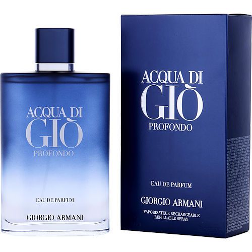 ACQUA DI GIO PROFONDO by Giorgio Armani EAU DE PARFUM SPRAY REFILLABLE 6.7 OZ EasyOptionXY LLC