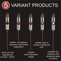 Pheromone Cologne for Men 5 Male Pheromone Perfumes x 2ml Pheromone Perfume Set Great Holiday Gift