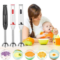 Hand Stick Handheld Immersion Blender Food Food Complementary Cooking Stick Grinder Electric Machine Vegetable Mixer EasyOptionXY LLC