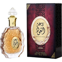 LATTAFA ROUAT AL OUD by Lattafa EAU DE PARFUM SPRAY 3.4 OZ EasyOptionXY LLC