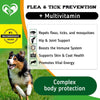 Flea and Tick Prevention Chewable Pills for Dogs Revolution Oral Flea Treatment for Pets & Complex Multivitamin Natural Pest Control Defense Chews Small Tablets 10 Oz EasyOptionXY LLC