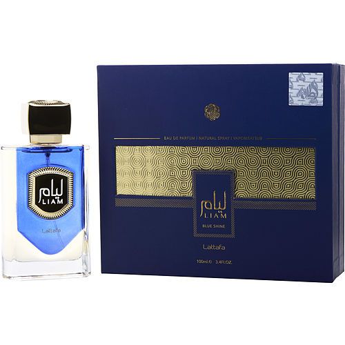 LATTAFA LIAM BLUE SHINE by Lattafa EAU DE PARFUM SPRAY 3.4 OZ EasyOptionXY LLC