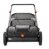 Heavy Duty 21" Push Lawn Sweeper for Leaves & Grass