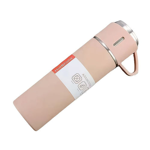 1pc/1Set Stainless Steel Thermal Cup; With Gift Box Set; Double Layer Leakproof Insulated Water Bottle; Keeps Hot And Cold Drinks For Hour EasyOptionXY LLC