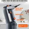 VEVOR Commercial Immersion Blender, 750W 20" Heavy Duty Hand Mixer, Variable Speed Kitchen Stick Mixer with 304 Stainless Steel Blade, Multi-Purpose Portable Mixer for Soup, Smoothie, Puree, Baby Food EasyOptionXY LLC