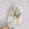 Clear Drawstring Bag, 5 x 8 Inches. Pack of 100 Clear Plastic Drawstring Bags. 2 Mil Drawstring Clear Plastic Bags. Waterproof Clear Plastic Bags Drawstring for Cosmetics, Toiletries