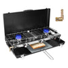 3-Burner 20,000 BTU Portable Propane Camping Stove