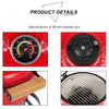 13" Ceramic Charcoal Grill XH – Compact Kamado-Style Outdoor Cooker