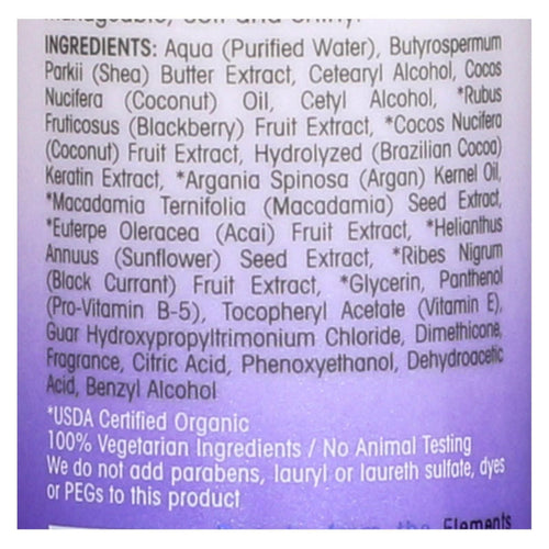 Giovanni Hair Care Products Conditioner - 2chic - Repairing - Leave-in Conditioning And Styling Elixir - Blackberry And Coconut Milk - 4 Oz - 1 Each EasyOptionXY LLC