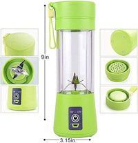 Personal blender with 6 blades; Personal Size Blender Juicer Cup; Smoothies and Shakes Blender; Handheld Fruit Machine; Blender Mixer Home