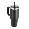 40 oz Insulated Water Bottle Stainless Steel Coffee Cup Handheld Black EasyOptionXY LLC
