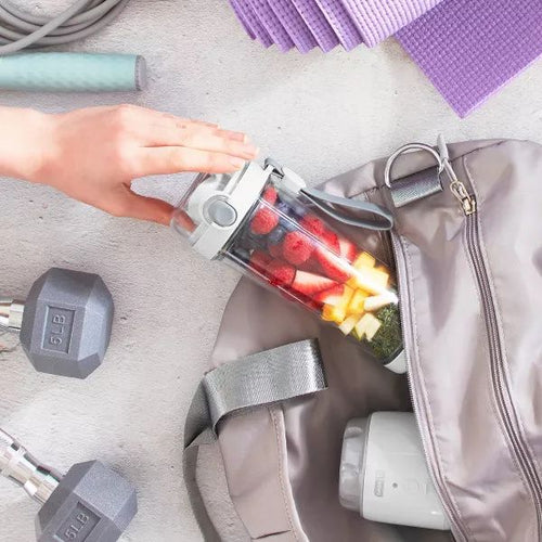 16oz Portable Rechargeable Blender with Sport Cap EasyOptionXY LLC