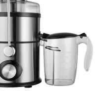 87043565 1100W household centrifugal juicer multi-function electric juicer 2.5L slag cup does not contain BPA fruit and vegetable juice, modern vertical mixing kitchen juicer, secondary mechanical EasyOptionXY LLC