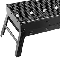 Portable Charcoal BBQ Grill – Lightweight Folding Smoker for Outdoors