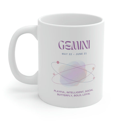 Gemini Astrology Traits Mug EasyOptionXY LLC