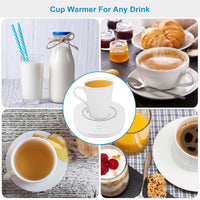 Coffee Mug Warmer Cup Warmer Auto Shut Off Coffee Tea Milk Electric Heater Pad Office Home Desk Coffee Mug Warmer EasyOptionXY LLC