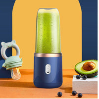 Portable Electric Juicer 400ml Lemon Orange Fruit Squeezer Multifunction Mixer Fruit Smoothie Blender Household Appliances