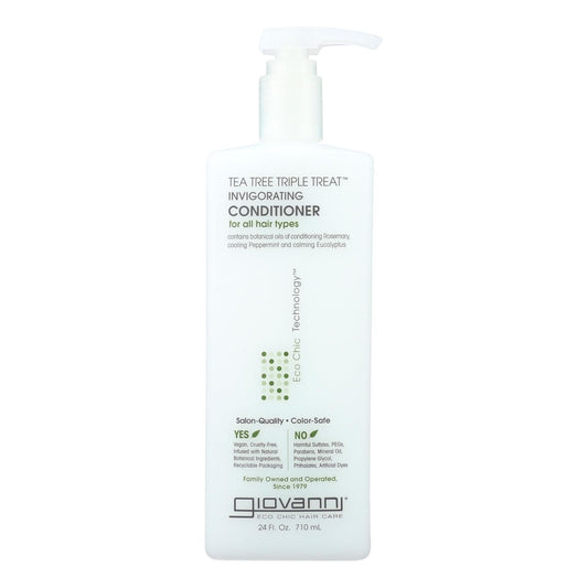 Giovanni Hair Care Products - Conditioner Tea Tree Invigorating - 24 Fz EasyOptionXY LLC