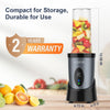 KOIOS 900W Smoothie Blender, Personal Blender for Shakes and Smoothies with 2 No-BPA 22 oz Portable Blender Bottles and To-Go Lids, Single Serve Mixer Blender for Juices Baby Food, Nutritious Recipe
