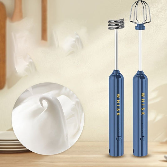 Egg Beater Cream Whisk Household Small Wireless Handheld USB Charging Blender EasyOptionXY LLC