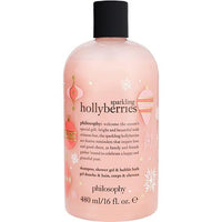 Philosophy by Philosophy Sparkling Hollyberries Shampoo, Shower Gel & Bubble Bath --480ml/16oz *TESTER