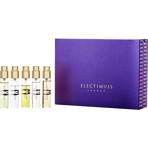 ELECTIMUSS VARIETY by Electimuss THE BEST DISCOVERY SET WITH IMPERIUM & MERCURIAL CASHMERE & TRAJAN & VANILLA EDESIA & VIXERE AND ALL ARE PURE PARFUM SPRAY 0.34 OZ MINIS EasyOptionXY LLC