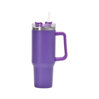 40oz Stainless Steel Handle Bottle Car Cup Double-layer Vacuum Iced Beer Cup Outdoor Portable Travel Insulation Cup EasyOptionXY LLC