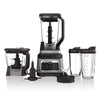 N inja BN801 Professional Plus Kitchen System, 1400 WP, 5 Functions for Smoothies, Chopping, Dough & More with Auto IQ, 72-oz.* Blender Pitcher, 64-oz. Processor Bowl, (2) 24-oz. To-Go Cups, Grey EasyOptionXY LLC