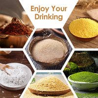 Electric Mixing Mug 400ML High Speed Mixing Cup USB Rechargeable Self String Mug IP67 Waterproof One Button Start for Coffee Milk Protein Powder Egg EasyOptionXY LLC