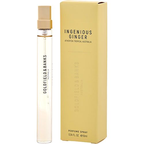 GOLDFIELD & BANKS INGENIOUS GINGER by Goldfield & Banks PERFUME CONTENTRATE TRAVEL SPRAY 0.34 OZ MINI EasyOptionXY LLC
