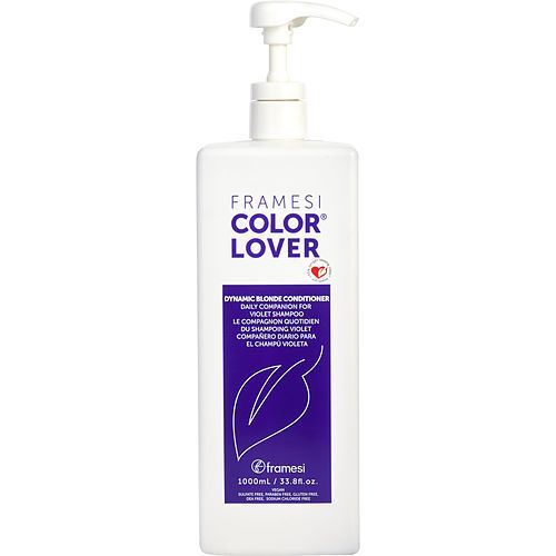 FRAMESI by Framesi COLOR LOVER DYNAMIC BLONDE CONDITIONER 33.8 OZ EasyOptionXY LLC