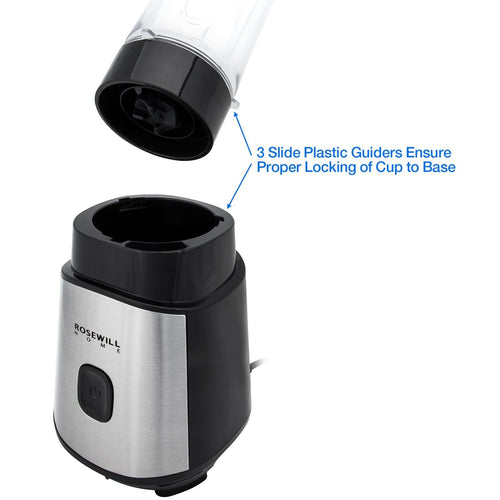 Personal Blender Smoothie Juice Shakes Mixer 2 Portable Bottle