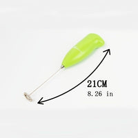 1pc Upgraded Mini Handheld Milk Frother for Coffee and More - Battery Operated Mixer and Blender for Frappe, Latte, Milk, Matcha - Perfect for On-the-Go Brewing